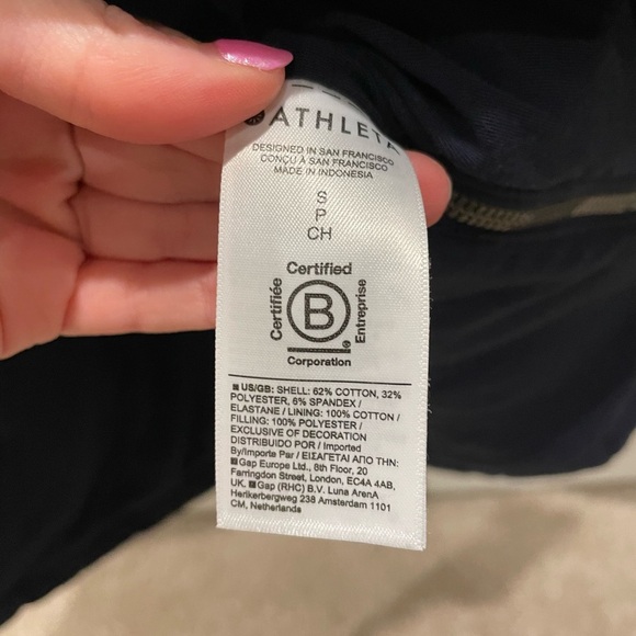 NWT Athleta Quilted Sweatshirt - Picture 8 of 9